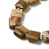 Natural Wood Lace Stone Beads Strands G-L596-A04-01-4