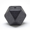 Food Grade Eco-Friendly Silicone Focal Beads SIL-Q009B-10-1