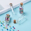 Glass Jar Glass Bottles AJEW-H004-3-5