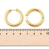 202 Stainless Steel Huggie Hoop Earrings EJEW-O087-08N-G-2