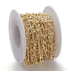 Soldered Brass Cable Chains KK-S332-17G-3