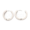 Tarnish Resistant 304 Stainless Steel Huggie Hoop Earrings X-EJEW-O087-09G-P-2