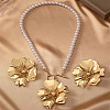 Flower Alloy Jewelry Set FS-WG3A48D-01-2