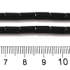Natural Black Stone Beads Strands G-B091-A16-01-5