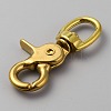 Brass Swivel Snap Hook Clasps FIND-WH0139-148-2
