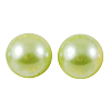 ABS Plastic Imitation Pearl Cabochons SACR-S738-6mm-Z18-1