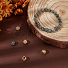 8Pcs 2 Colors 316 Surgical Stainless Steel European Beads FIND-UN0003-88-2
