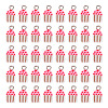 100Pcs Handmade Polymer Clay Charms CLAY-TA0001-96B-2