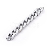 Handmade Plastic Curb Chains AJEW-JB00525-03-3