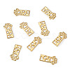 Open Back Bezel Pendants X-PALLOY-TAC0010-08KCG-2