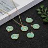 Initial Letter A~Z Alphabet Enamel Charms ENAM-Q437-01-7