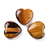 Heart Natural Tiger Eye Worry Stone G-C134-06A-13-1