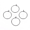 316L Surgical Stainless Steel Hoop Earring Findings X-STAS-D164-05B-1