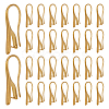 Nbeads 30Pcs Brass Earring Hooks KK-NB0003-22-1