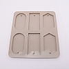 Geometric Food Grade Silicone Pendant Molds DIY-WH0176-66-2