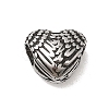 304 Stainless Steel European Beads STAS-B113-01AS-1