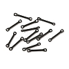 304 Stainless Steel Connector Charms STAS-Q323-04C-B-1