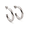 Non-Tarnish 304 Stainless Steel Stud Earrings for Women EJEW-G346-07D-P-1