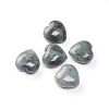 Natural Labradorite Heart Love Palm Worry Stone G-I274-46E-1