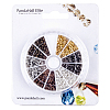 6 Colors Jewelry Making Supplies Brass Wire Guardian Wire Protector in Box for Jewelry Making KK-PH0007-03-4