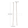 Iron Flat Head Pins HP5.0cm-2