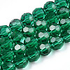 Transparent Glass Beads EGLA-A035-T8mm-D18-1