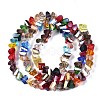 Electroplate Glass Beads Strands EGLA-N002-06L-2