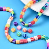 Handmade Polymer Clay Beads Strands CLAY-N008-060-05-8