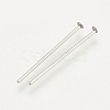 Tarnish Resistant 304 Stainless Steel Flat Head Pins STAS-S076-75-30mm-2