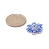 Seed Beads Beaded Charms PALLOY-MZ00120-03-2