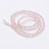 Electroplate Glass Beads Strands EGLA-R048-2mm-31-2
