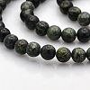 Natural Kambaba Jasper Beads Strands G-N0120-09-6mm-1