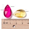 Glass Pendants GLAA-22X13-4