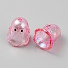 Transparent Acrylic Bead Caps TACR-WH0021-20H-2
