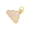 Brass Enamel Pendants X-KK-B114-17G-02-2