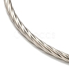 Non-Tarnish 7Pcs Vacuum Plating 202 Stainless Steel Bangle Sets BJEW-M317-11P-3