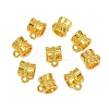 Tibetan Style Alloy Tube Bails TIBE-30047-G-NR-2