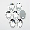 Acrylic Rhinestone Flat Back Cabochons GACR-Q011-20x30-02-1