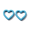 Zinc Alloy Spring Gate Rings FIND-WH0036-28G-1