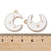 Alloy Enamel Pendants ENAM-O001-11J-G-3
