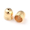 Brass Core End Caps KK-O139-15D-G-2