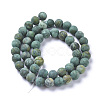 Natural Map Stone Picasso Jasper Beads Strands G-F668-18-8mm-2