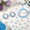 500Pcs Transparent Plastic Beads KY-SP0001-54F-3