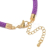 4.5MM Round Nylon Milan Cord Bracelet Making BJEW-I245-01G-41-3