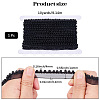 10Yards Polyester & Plastic Pearl Ribbon OCOR-CY0001-78B-2