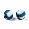 Handmade Polymer Clay Beads Strands CLAY-N010-074-01-4