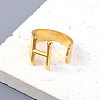 PVD Vacuum Plating 201 Stainless Steel Cuff Rings RJEW-Z032-01G-H-2