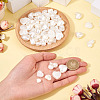 220Pcs 9 Styles ABS Plastic Imitation Pearl Beads KY-TA0001-51-7