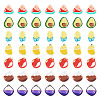 210G 7 Styles Handmade Polymer Clay Cabochons CLAY-TA0002-03-1