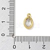 Brass Pave Cubic Zirconia Charms KK-CBA74BF-02G-04-3